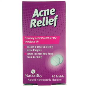 NatraBio Acne Relief By 60 Tablets